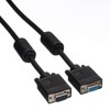 Roline 6m HD15 M-HD15 F VGA Cable with Ferrite