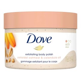 Dove Exfoliante Corporal Exfoliante Para Piel Sedada, Aceite