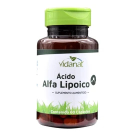 Vidanat Acido Alfa Lipoico 60 Cápsulas