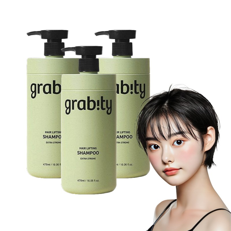 Jajaju Partner Gravity Shampoo KAIST Polyphenol Extra Strong 475ml 2