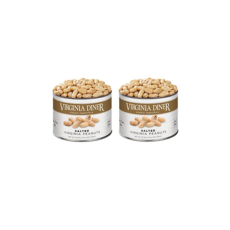 Virginia Diner Gourmet Blister Roasted All Natural XL Virginia Peanuts
