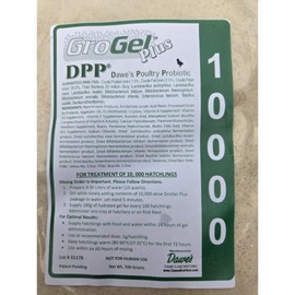 Dawe's GroGel Plus - Poultry Feed - for Treatment of 10,000 Hatchlings