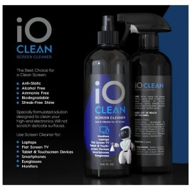 Screen Cleaner Spray (16oz - 473ml) – Best Large Cleaning Kit for LCD LED OLED T