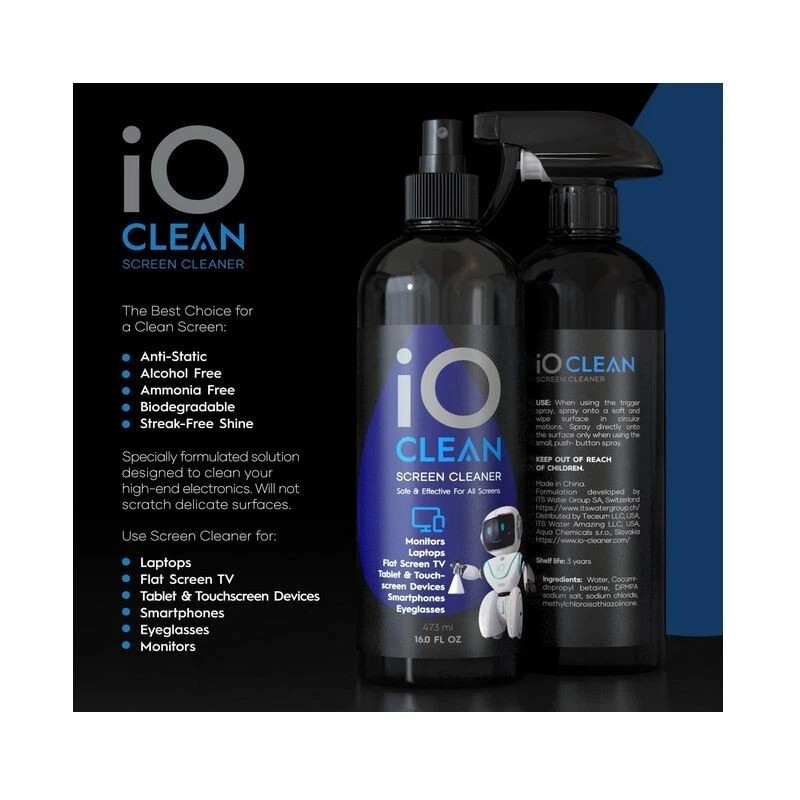Screen Cleaner Spray (16oz - 473ml) – Best Large Cleaning