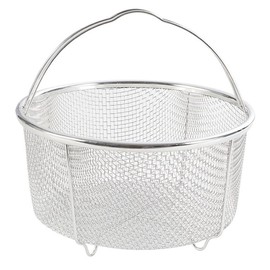 Yardwe 1pc Multifunctional Frying Basket Air Fryer Stainless Steel Basket Metal Colander Stainless Steel Deep Fry Basket Fruit Strainer Basket Stainless Steel Colander Strainer Wire Chip