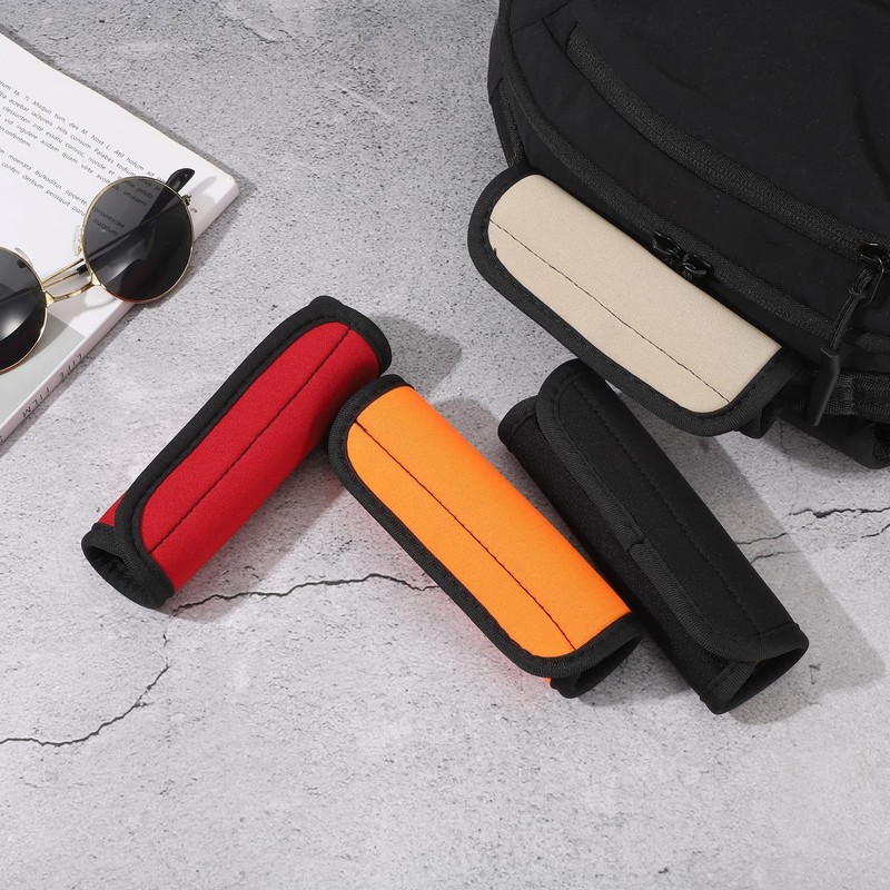QUARKZMAN 3 Pieces Suitcase Handle Wrap, Neoprene Handbag Handle Cover