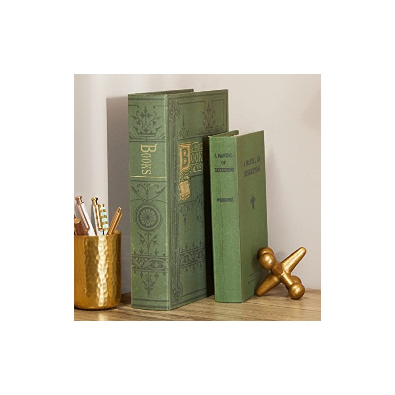 The Lakeside Collection Decorative Book Box - Secret Hiding Place