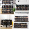 162 Spice Labels Stickers, Preprinted White Spice Jar Labels for