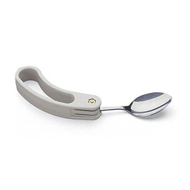 SP Ableware 746180000 Hole-In-One Adapted Spoon