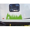 Minglewood Trading White - Bigfoot in Treeline V2 Vinyl Decal