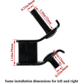 abliubale Generator Anti Vibration Rubber Mount for 2000w 3000w 3500w 4000w 4750w Compatible with Champion Firman Predator Open-frame Generators Shock-Absorbing Feet 4 Pcs (2 left and 2 right)