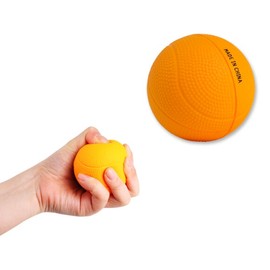 Softball orange acupressure ball hand pressure ball rehabilitation exercise hand pressure / 소프트볼 오렌지 지압볼 손압력볼 재활운동 손압력