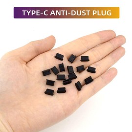50 Pack Type C Anti Dust Plugs USB C Dust Cover Silicone USB C Dust Plug Type-C Charging Port Protector