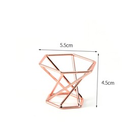 TOVINANNA 2Pcs Stainless Steel Powder Puff Holder Stylish Design Makeup Accessories for Women for Powder Puff Storage and Organization