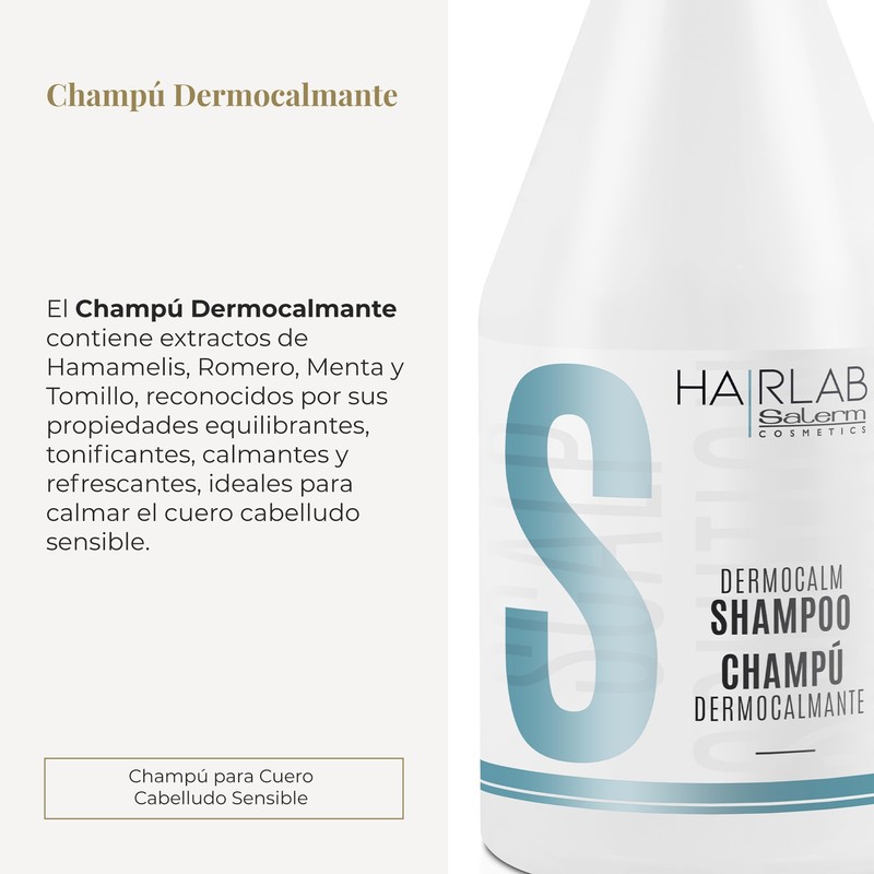 SALERM - Shampoo for Sensitive Scalps - Dermo-Soothing Hair Lab