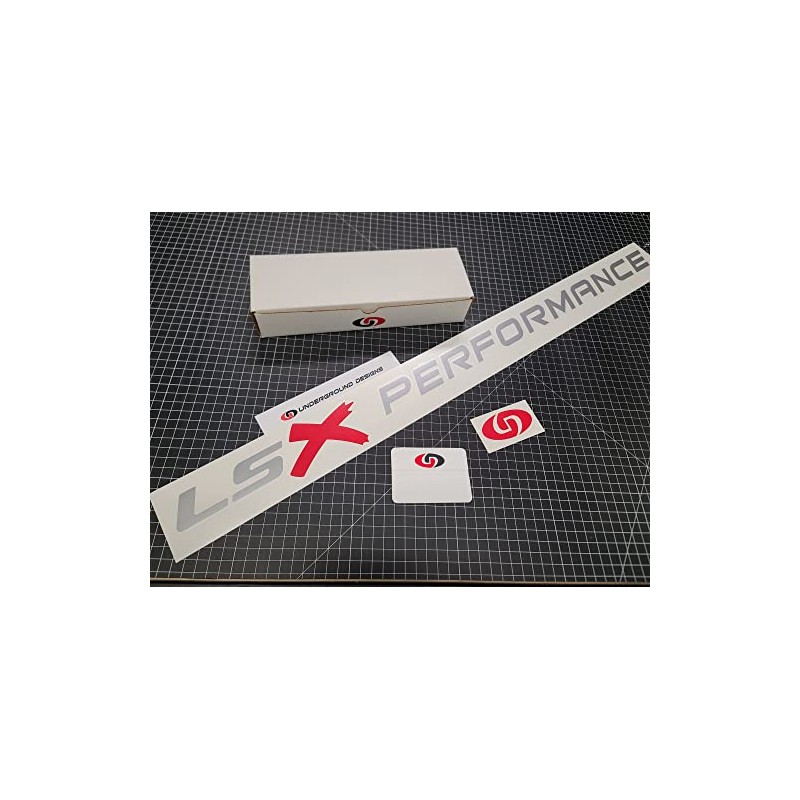 LSX Performance Windshield Banner 3" x 36" Racing Engine LS1