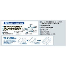 Sakura Crepas Eraser, Foam Eraser Double, Small, RFW-S
