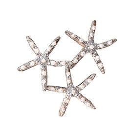 Cemellia Sea Star Children's Hair Accessories, Set of 3, For Weddings, Pianos, Recitals, Children, Hair Ornaments, Dress Accessories