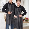 2PCS Apron with Pocket Chef Butcher Kitchen Restaurant Cook Wear