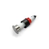 Franke et Valve Round Stainless Steel with Built-in Clicker/Spare Push