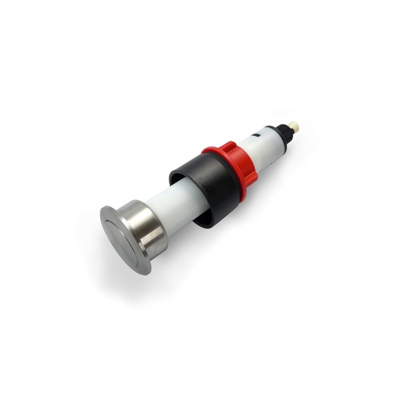 Franke et Valve Round Stainless Steel with Built-in Clicker/Spare Push