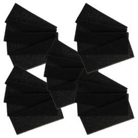 vhbw 20x Filter G3 Compatible with Lunos e go, EGO Ventilation Device, Filter Set, 15.2 x 6.65 x 0.9 cm, Black