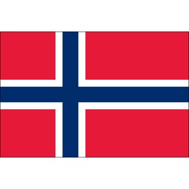 3x5 Norway Polyester Indoor or Outdoor Flag, More Than 200+ 3x5 Foot (90x150 cm) International Flags Available