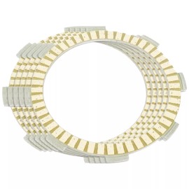 Caltric Clutch Friction Plates for Honda Cr85R Cr85Rb 2003 2004 2005 2006 2007