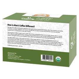 Alex's Low Acid Organic Coffee K-Cups (12 Servings) - Rise & Shine