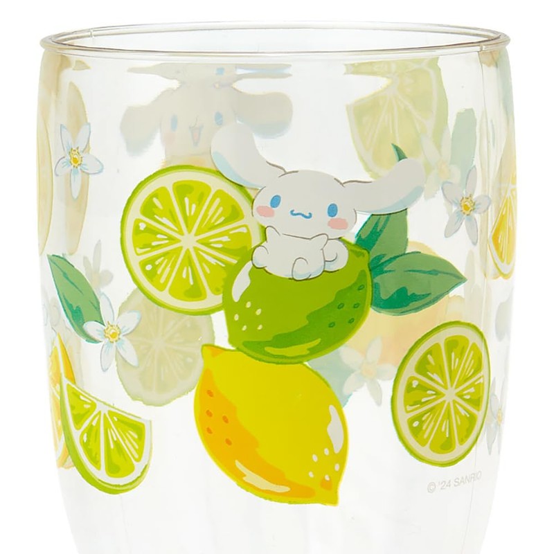 Sanrio 115819 Footed Cinnamoroll Colorful Fruit Cinnamoroll Plastic Cup Cinnamoroll