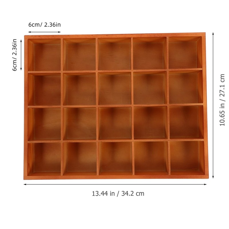 Tray Organizer with Compartments Drawer Organizer 20 Grid