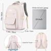 HORHEAR School Backpack for Girls Aesthetic Backpack for Women Cute