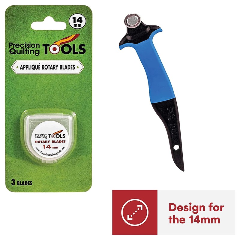 Precision Quilting Tools 14mm Rotary Blade 3ct