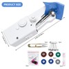 Handheld Sewing Machine, Mini Sewing Machine with Complete Accessory Kit,