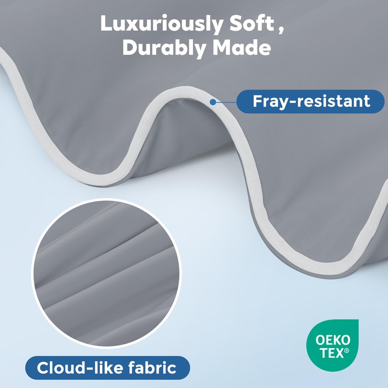 downluxe Cooling Comforter King Size, Cooling Blankets for Hot Sleepers,