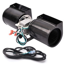 Adviace Replacement Fireplace Blower for Heat N Glo, Hearth and Home, Quadra Fire, GTI Fireplace, GFK-160A GFK-160 Fireplace Blower Kit for Heat N Glo 6000clx sl7 sl-7 6000 8000clx 6000c Fireplaces