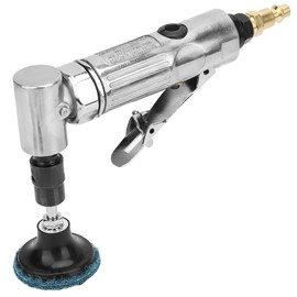 Air Grinder Die Grinder Air Angle Grinder with 2inch Grinding Disc MBSP, Industrial Grade 90 Degrees Bending Pneumatic Die Grinder for Sanding and Deburring