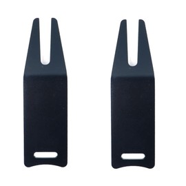 ANCLLO 2 Pack Black Golf Divot Repair Tool Classic Design Aluminum