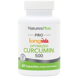 NaturesPlus PRO Optimized Curcumin Longvida 500 mg Capsules - Superior Absorption Turmeric Extract, One a Day - Vegan, Gluten Free - 60 Capsules