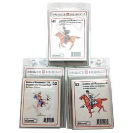 Prince August Battle of Rossbach Prussia Hussars Hobby Cast Rubber Moulds PA49, PA52 and PA53