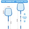 Banax Pool Skimmer Net Handheld, Frame Pool Leaf Collector with