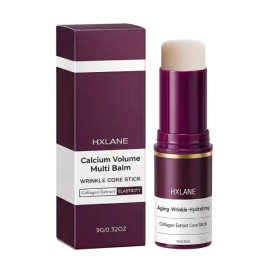HXLANE 주름 개선 잔주름 위한 HXLANE 칼슘 멀티 밤 스틱 - 눈가 보습 1PCS HXLANE Calcium Multi Balm Stick for Wrinkle Improvement - Eye Area Moisturization 1PCS [0.32 Fl Oz (Pack of 1)]