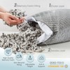 Bafode Memory Foam Pillows Standard Size Set of 2, Shredded