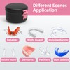 Leak-proof Denture Bath Cup for Travel Denture Cup for Soaking