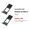 2 PCS for Galaxy Z Fold 5 Single SIM Card