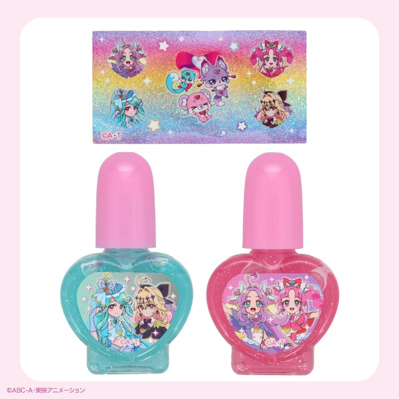 Detective Pretty Cure Sparkling Makeup Set, Can Be Removed With