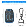 QBUC for GMC Key Fob Cover with Keychain,5 Button Soft