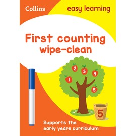 First Counting Age 3-5 Wipe Clean Activity Book: Ideal for Home Learning