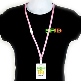 Pink No Twist Lanyard with Breakaway Clasp by Specialist ID, Sold Individually