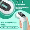 Foreverup Embossing Device 3D, Retro Labelling Device with 6 Rolls